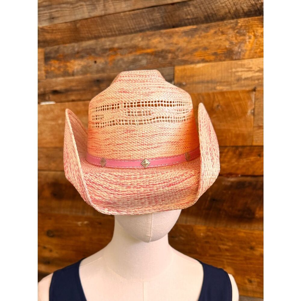 NEW Bullhide Kids Candy Kisses 10X Cowboy Hat - Custom Rodeo Taco Shape